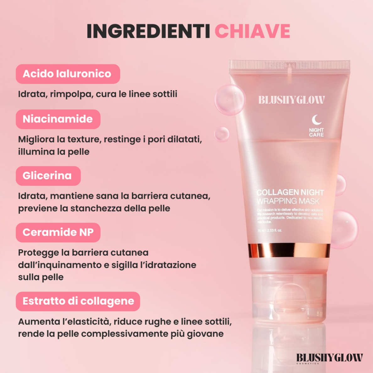 Maschera Coreana al Bio Collagene
